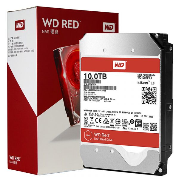 WD 10TB 3.5" SATA Red NAS